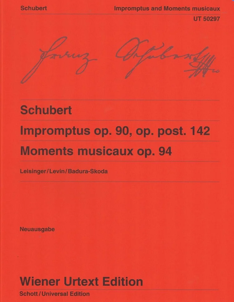 Schubert Impromptus for Piano D.935 Op. Post. 142 CF UT050409