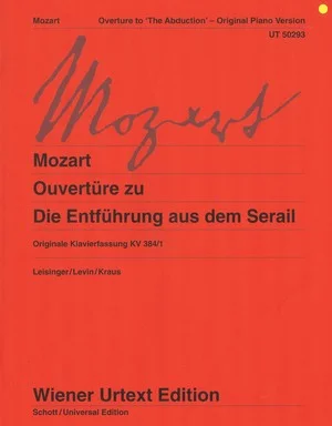 Mozart Overture To "The Abduction" UT50293
