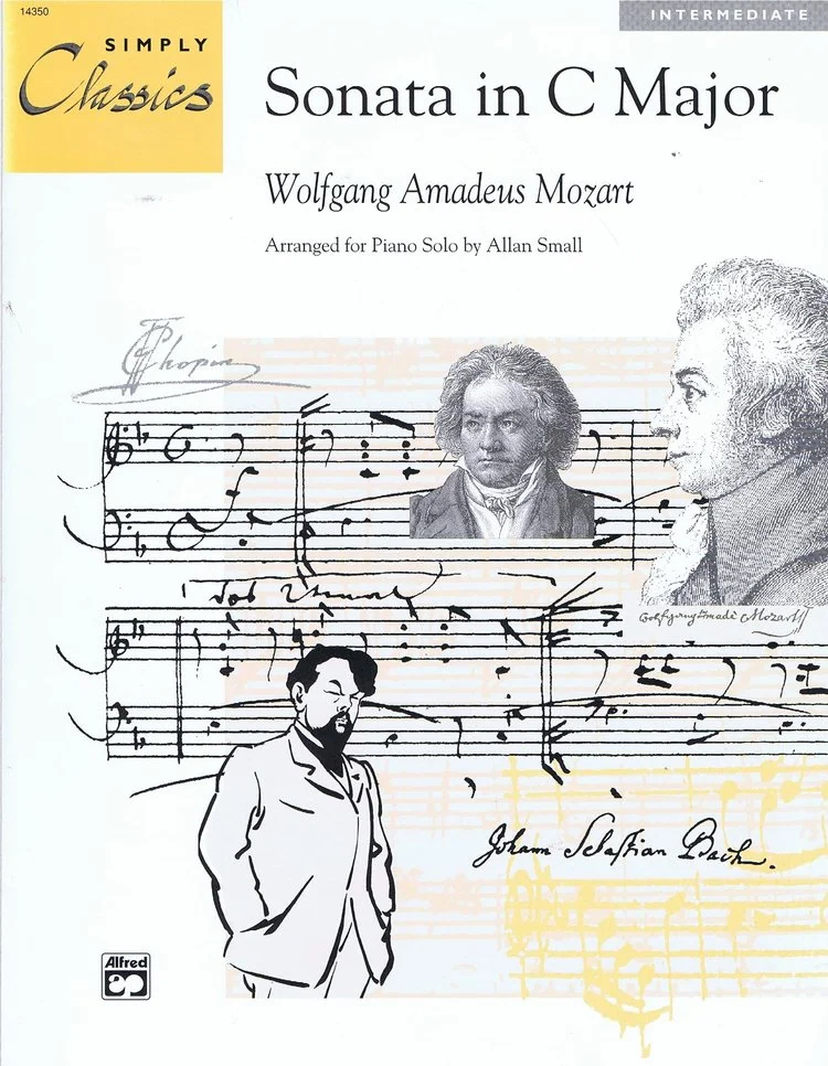Mozart Simply Classics Sonata in C Major Alfred 14350