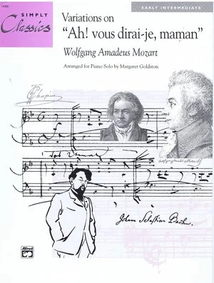 Mozart Variations on "Ah! vous dirai-je, maman" Alfred 14356