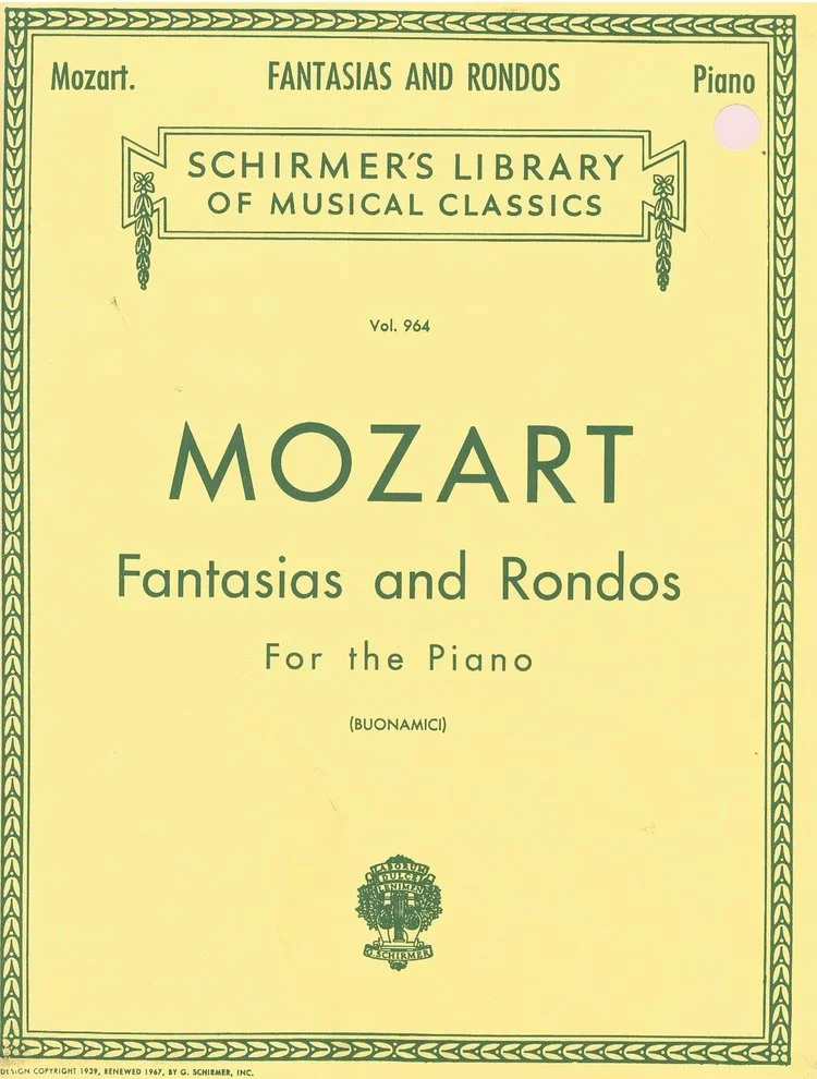 Mozart Fantasias and Rondos Vol.964 for the Piano HL 50257230