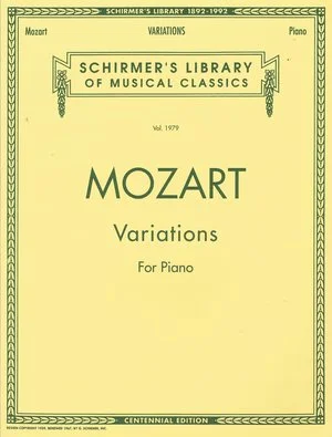 Mozart Variations Vol.1979 For Piano HL 50481952