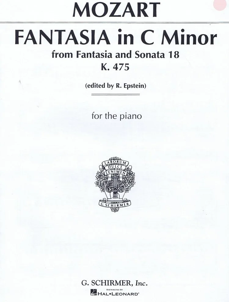 Mozart Fantasia in C Minor K475 HL 50268320