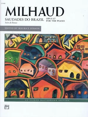 Milhaud Saudades do Brazil Alfred 21438