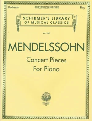 Mendelssohn Concert Pieces for Piano HL.50481146