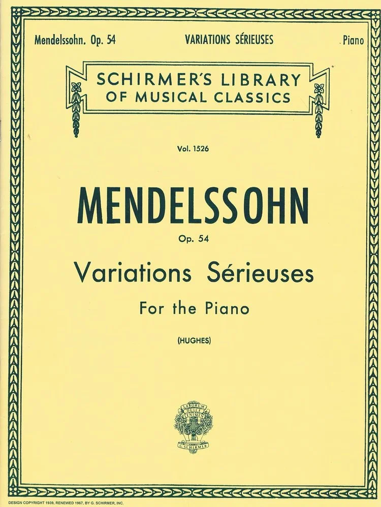 Mendelssohn Variations Sérieuses, Op. 54 HL 50259840