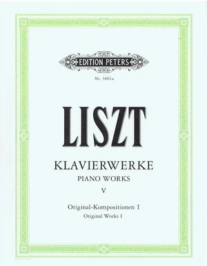 Liszt Piano Works Vol. 5 EP3601A