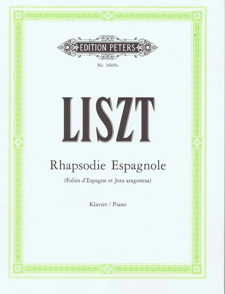 Liszt Rhapsodie Espagnole EP3609E