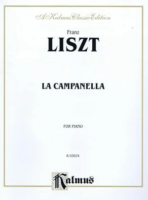 Liszt La Campanella for Piano Alfred K03624