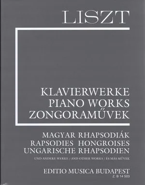 Liszt Rapsodies Hongroises and Other Works CF 510-07902