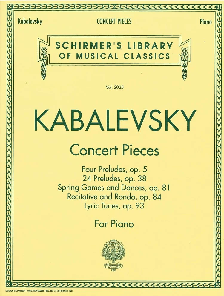 Kabalevsky Concert Pieces HL 50483239