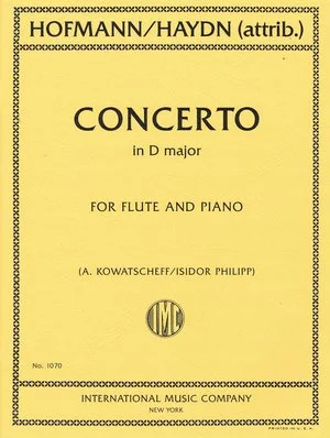 Hofmann & Haydn Concerto in D major, Hob. VIIf: D1 IMC 1070