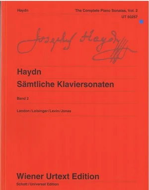 Haydn Complete Piano Sonatas Vol.2 UT50257