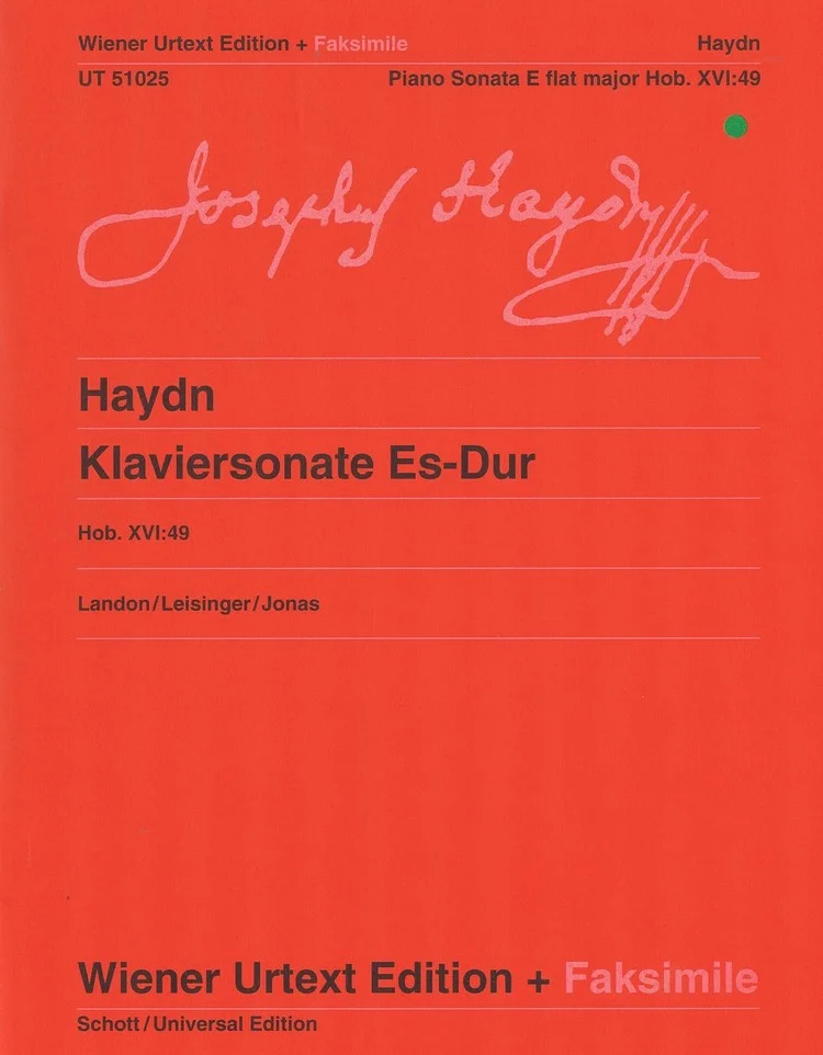 Haydn The Easiest Piano Sonatas, Hob XVI:7, 9, 4 and 8 UT50273