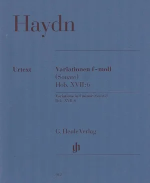 Haydn Variations in F minor (Sonata), Hob.XVII:6 HL 51480912