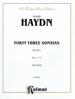 Haydn Forty Three Sonatas Volume I Alfred K03526