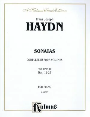 Haydn Sonatas Complete in Four Volumes Volume II For Piano Alfred K03527