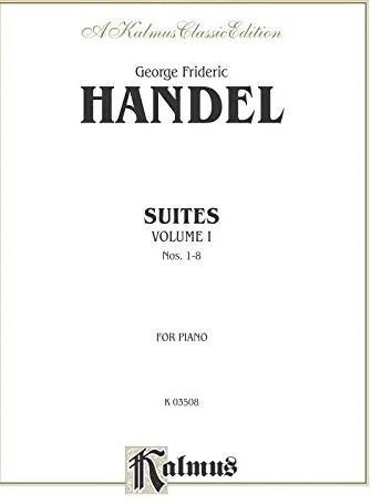 Handel Suites Volume 1 Nos. 1-8 Alfred K03508