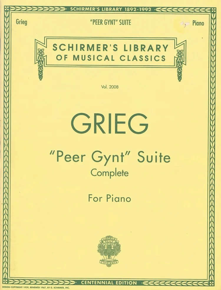 Grieg "Peer Gynt" Suite Complete for Piano HL 50482390