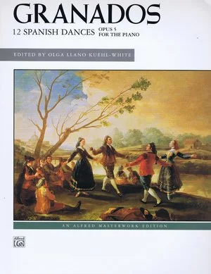 Granados 12 Spanish Dances Opus 5 Alfred 37300