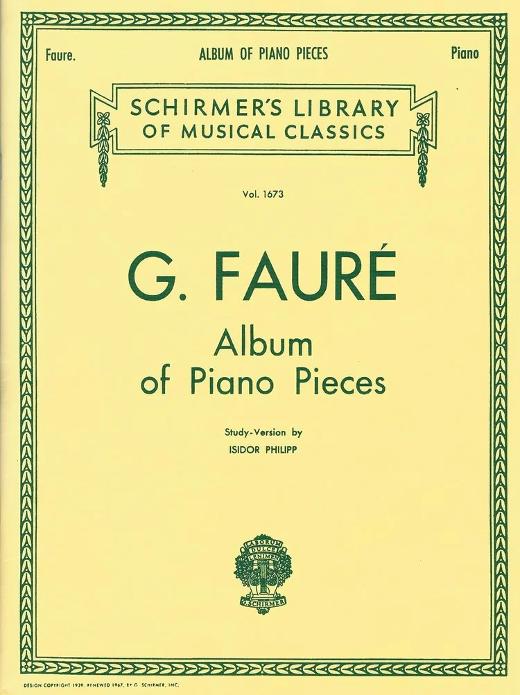 Faure Album of Piano Pieces HL 50260900