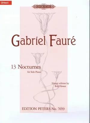 Faure 13 Nocturnes for Solo Piano EP7659