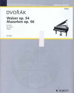 Dvorak Walzer Op.54 Mazurken Op.56 HL 49103057
