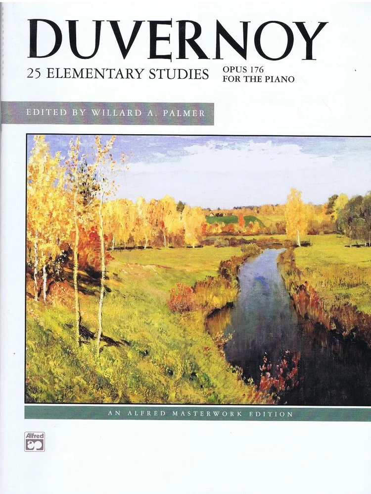 Duvernoy 25 Elementary Studies Opus 176 Alfred 636