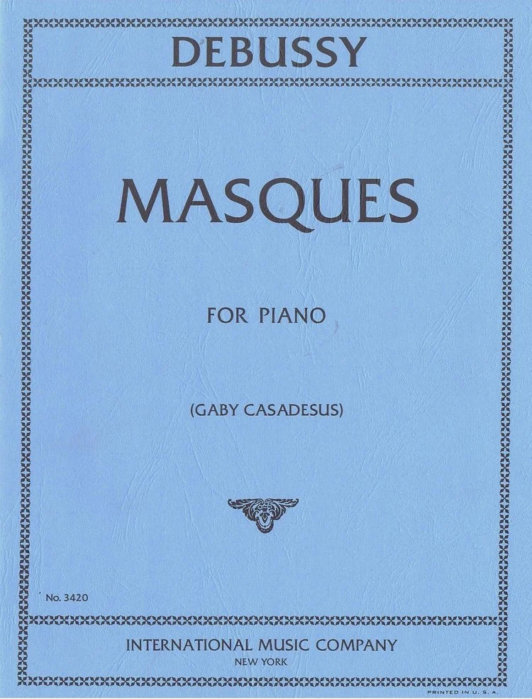 Masques for Piano IMC 3420
