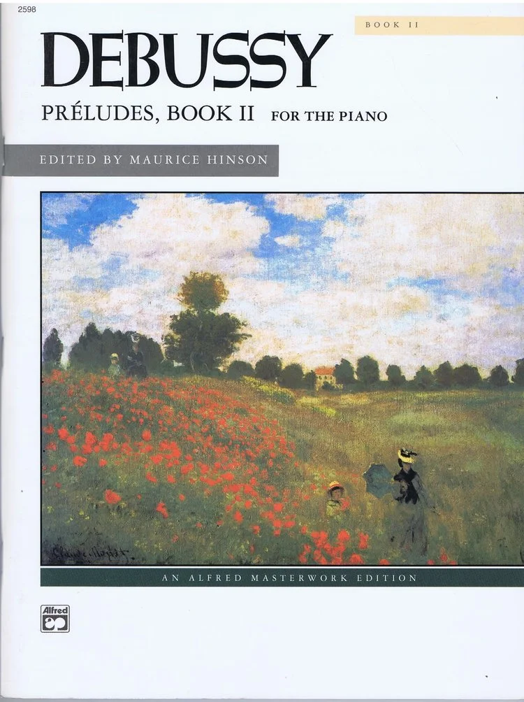 Debussy Preludes Book II for the Piano Alfred 2598