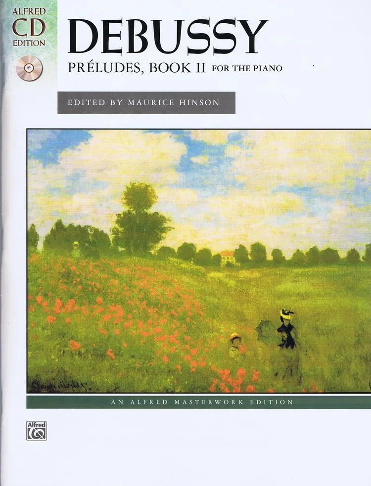 Debussy Preludes, Book 2 for the Piano Alfred 37140