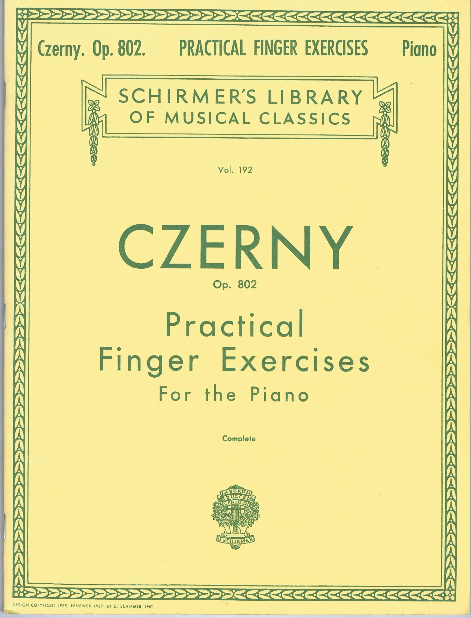 Czerny Practical Finger Exercises HL 50253360