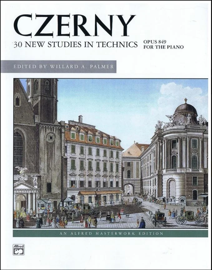 Czerny 30 New Studies in Technics Opus 849 Alfred 591