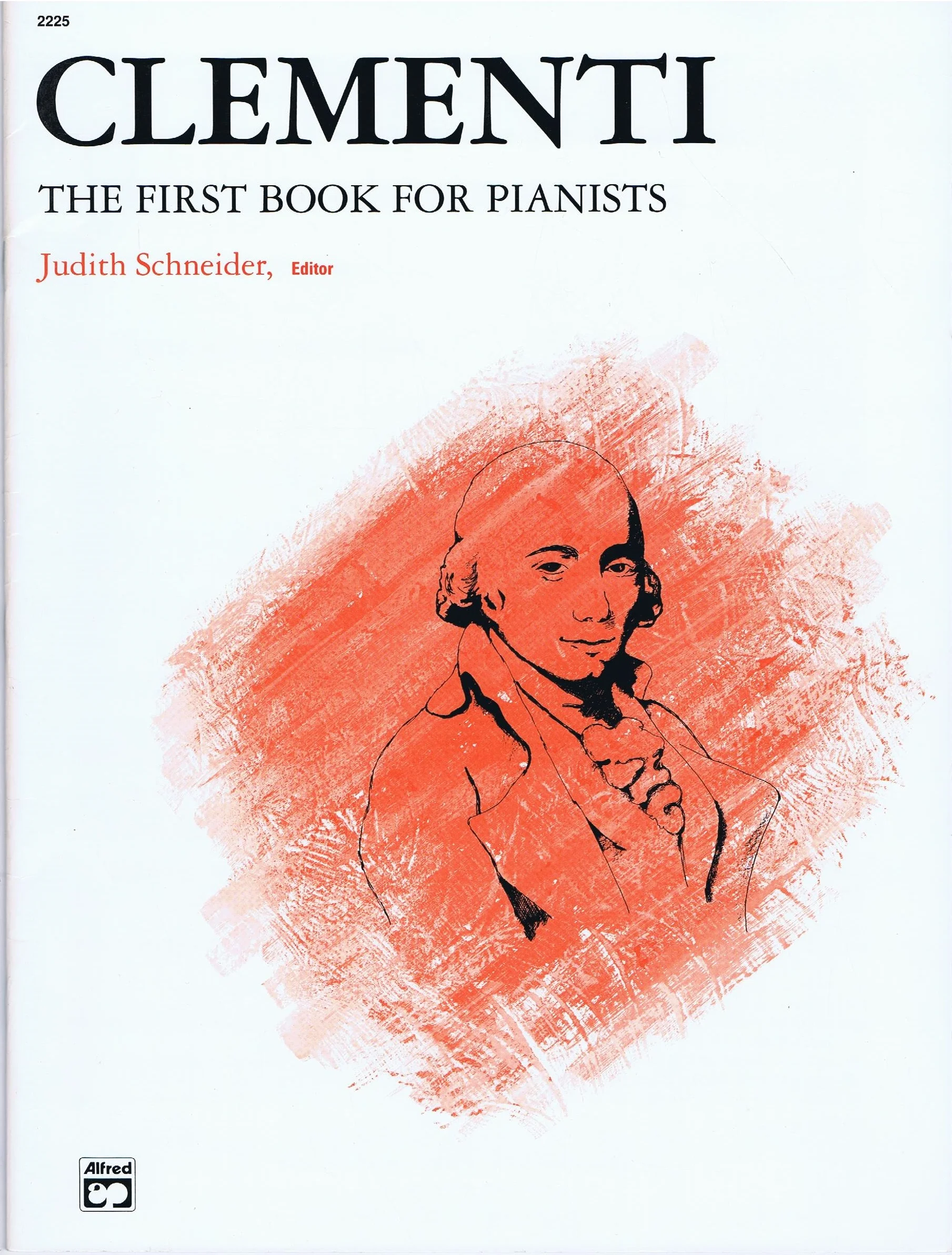 Clementi The First Book For Pianists Judith Schneider Afred 2225