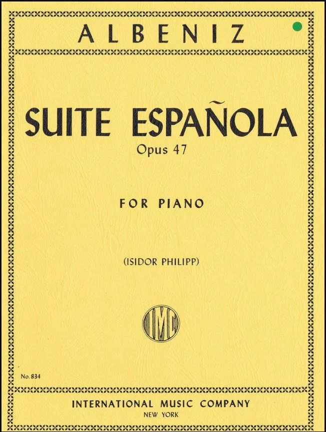 Albeniz Suite Espanola Opus 47 IMC 834