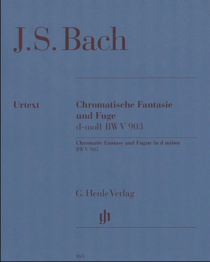 J.S. Bach Chromatische Fantasie un Fuge d-moll BWV903 HL 51480163