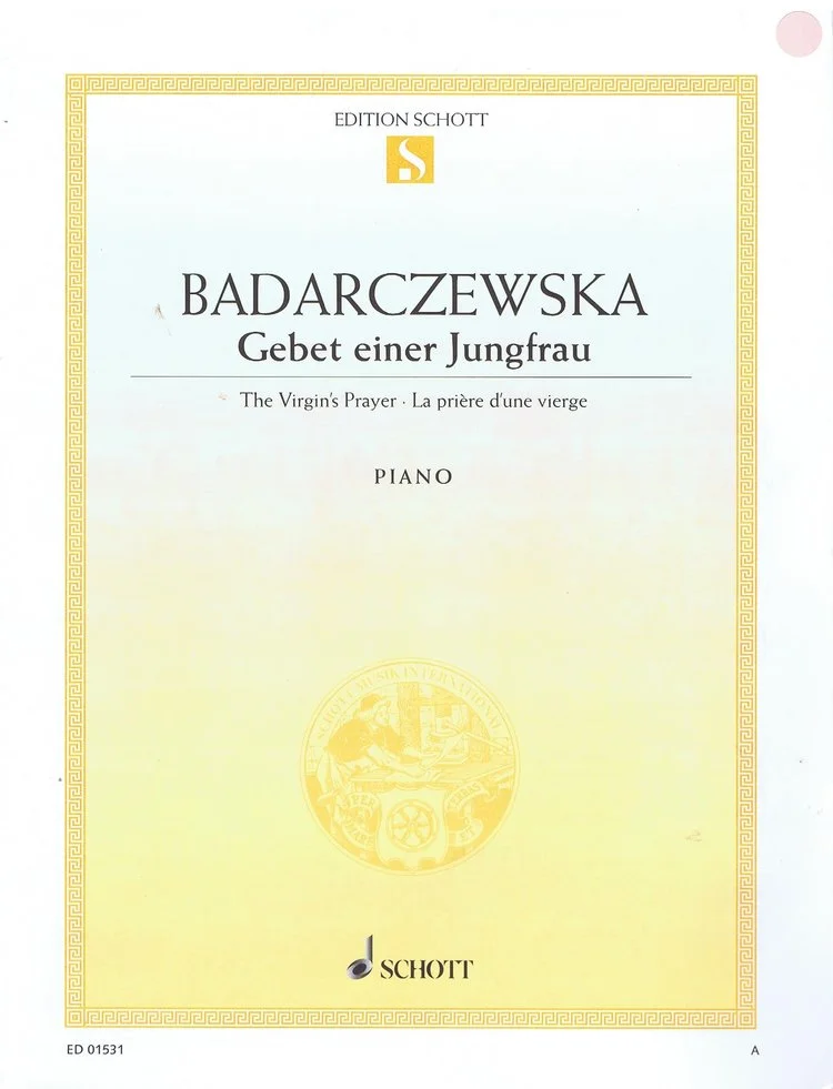 Badarzewska Gebet einer Jungfrau The Vigin's Prayer HL 49008588