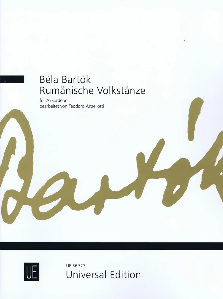Bela Bartok Rumanische Volstanze UE036697
