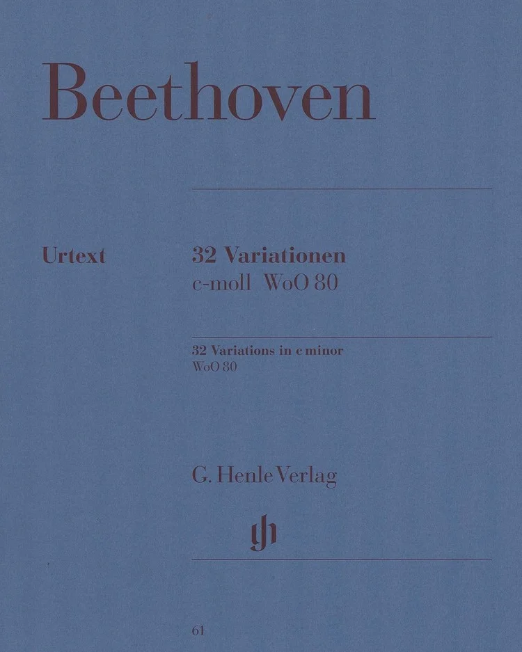 Beethoven 32 Variations C Minor WoO 80 HL 51480061