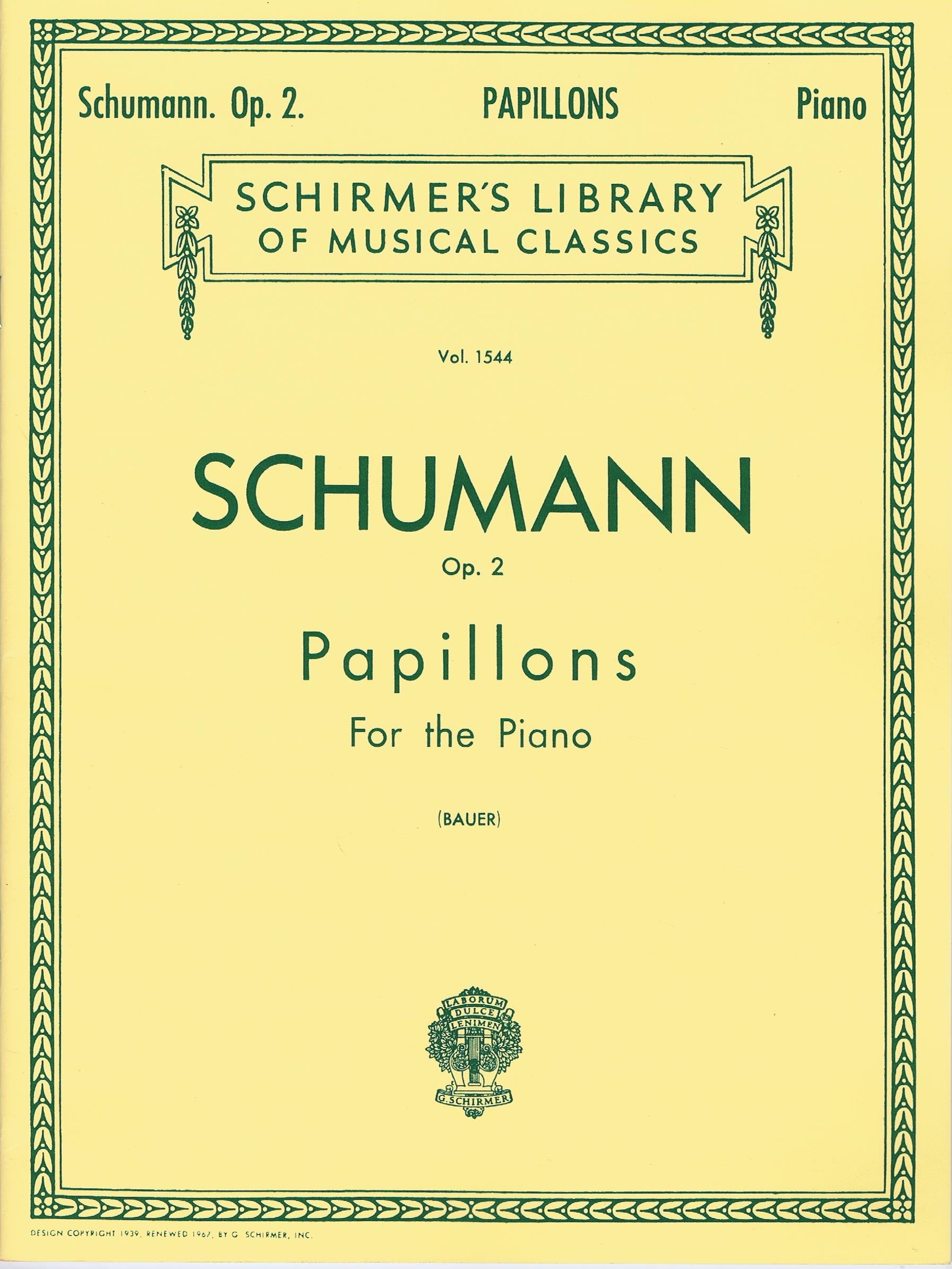Schumann Papillons (Butterflies), Op. 2 HL 50259950