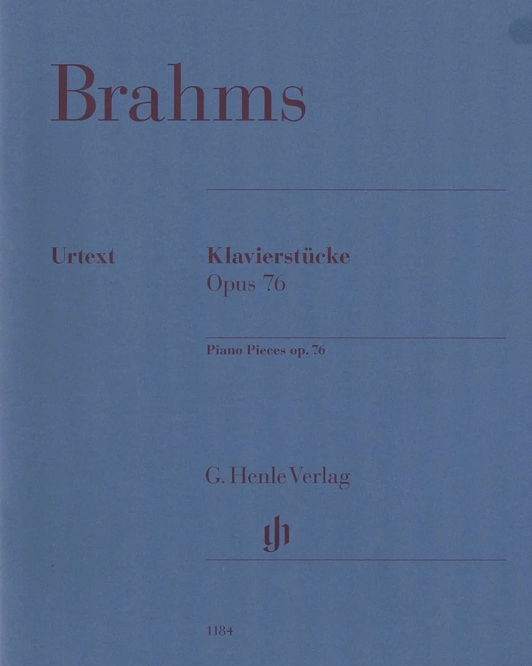 Brahms Urtext Klavierstucke Opus 76 HL 51481184