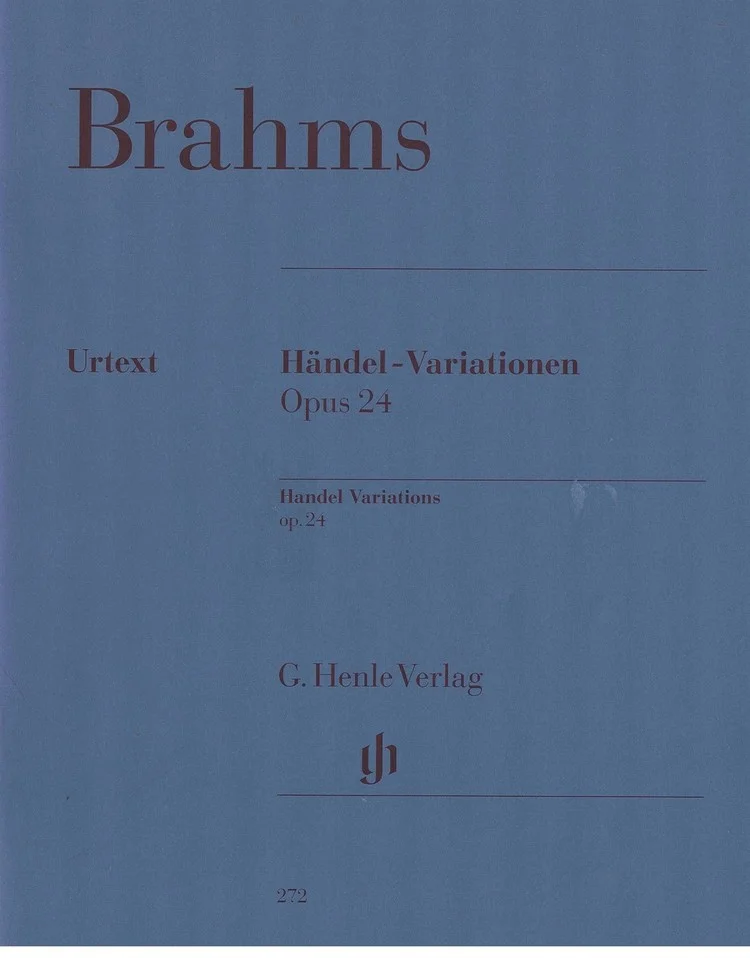 Bramhs Urtext Handel- Variationen Opus 24 HL 51480272
