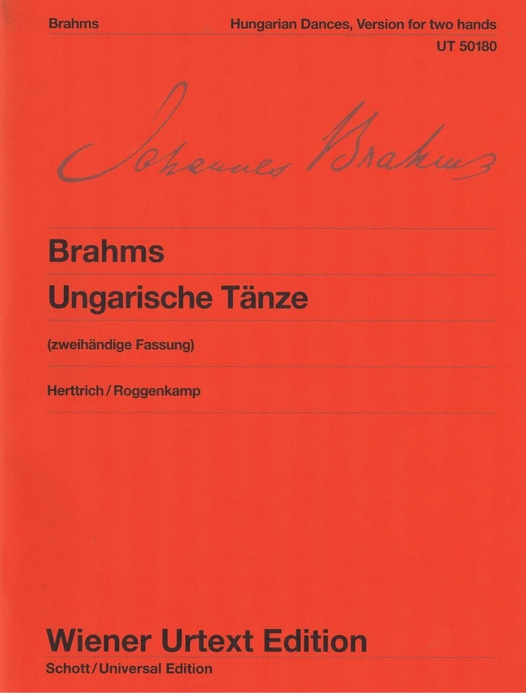 Brahms Ungarische Tanze  (zwerihandige Fassung) CF UT50180