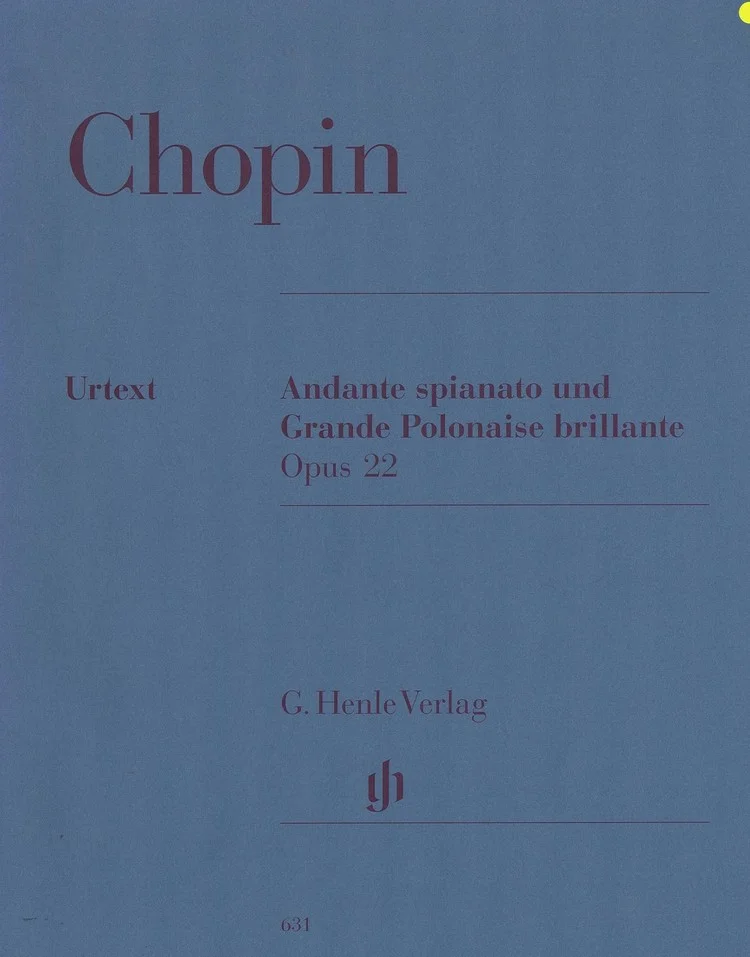 Chopin Andante Spianato und Grande Polonaise Brillante Opus 22 HL 51480631