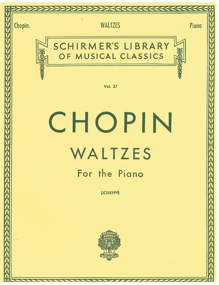 Chopin Waltzes (Joseffy) HL 50252160