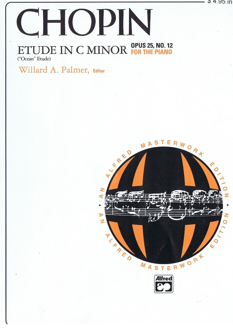 Chopin Etude in C minor Op.25 No.12 Alfred 16716