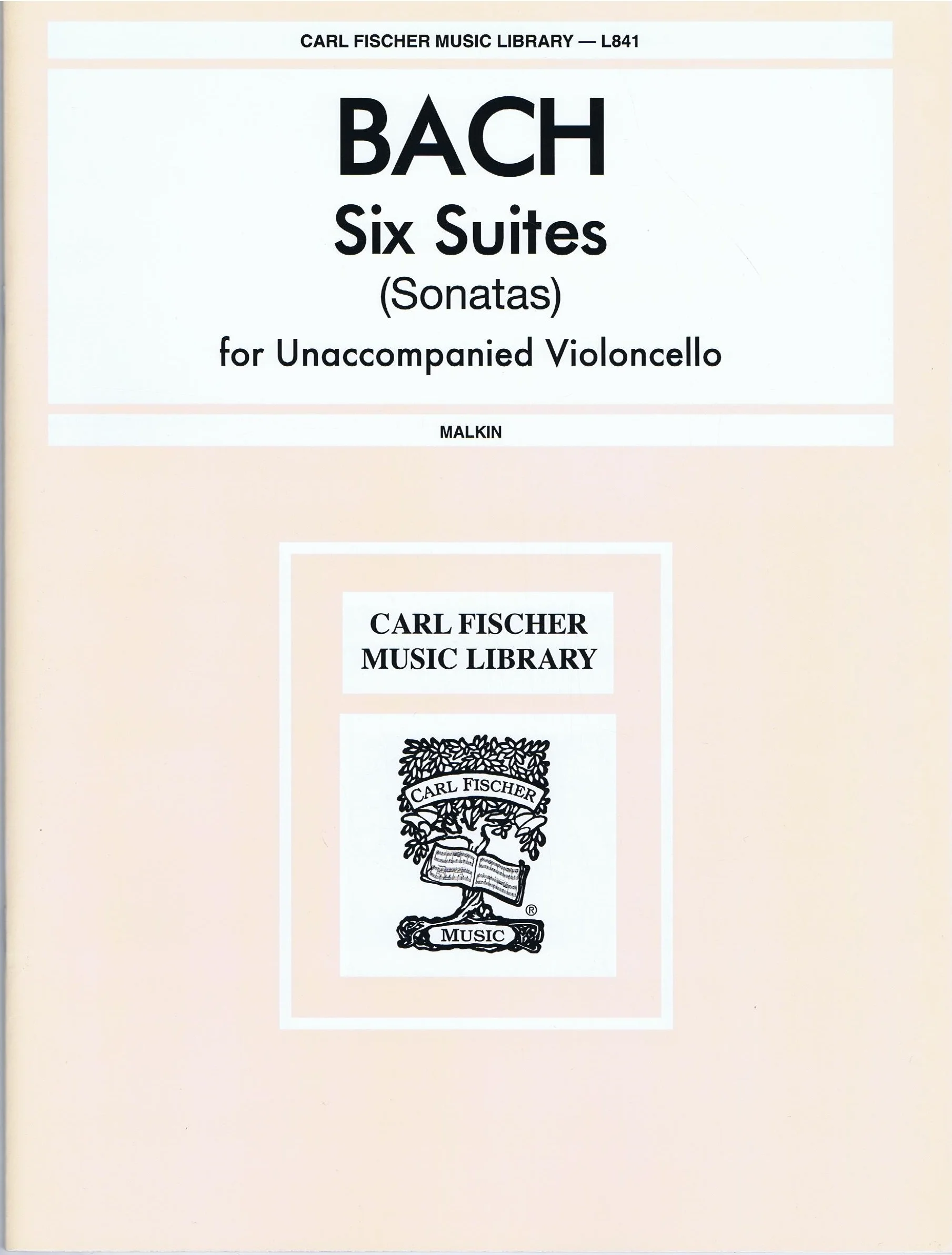 Bach Six Suites CF L841