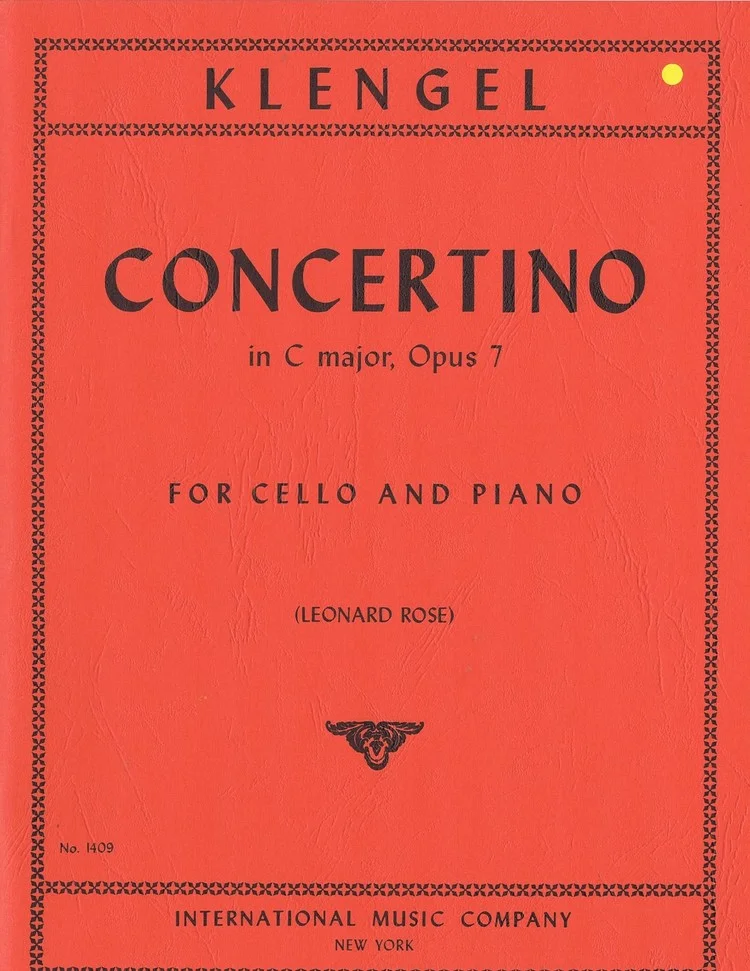 Klengel Concertino in C major, Opus 7 IMC 1409