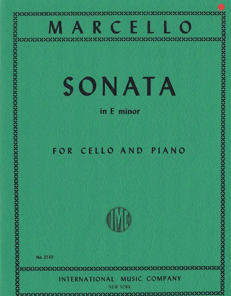 Marcello Sonata in E minor IMC 2530