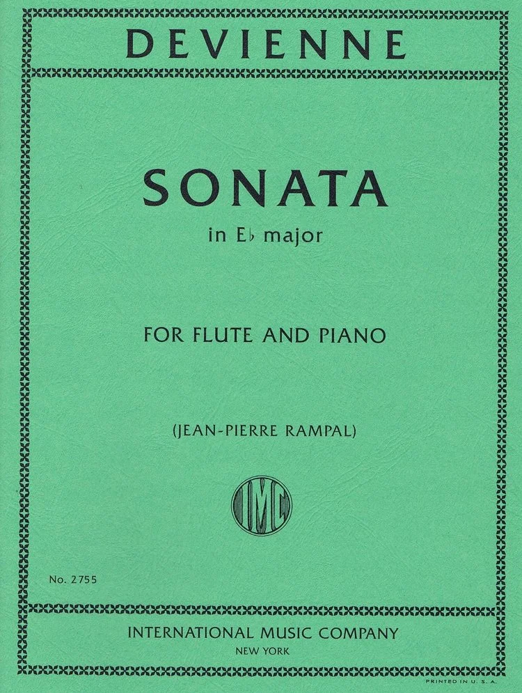 Devienne Sonata in Eb Major for IMC 2755